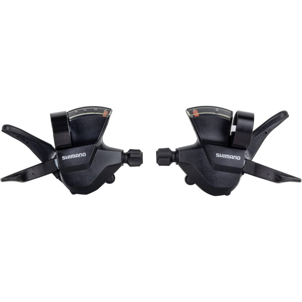 shifting levers RAPIDFIRE plus 7x2<br>with clamp<br>optical gear indicator<br>including bowdens and cables<br>packed in box