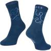 higher cycling socks FORCE suitable for other sports<br>size S-M corresponds to EUR 36 - 41 / UK 4 - 7<br>size L-XL corresponds to EUR 42 - 46 / UK 8 - 11 <br>highly breathable material<br>unstretched height is 16 cm<br>heel height 17 cm<br>divided into R and L sock<br>material: bavlna 85%