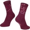 higher cycling socks FORCE suitable for other sports<br>size S-M corresponds to EUR 36 - 41 / UK 4 - 7<br>size L-XL corresponds to EUR 42 - 46 / UK 8 - 11<br>highly breathable material<br>unstretched height is 16 cm<br>heel height 17 cm<br>divided into R and L sock<br>material: bavlna 85%