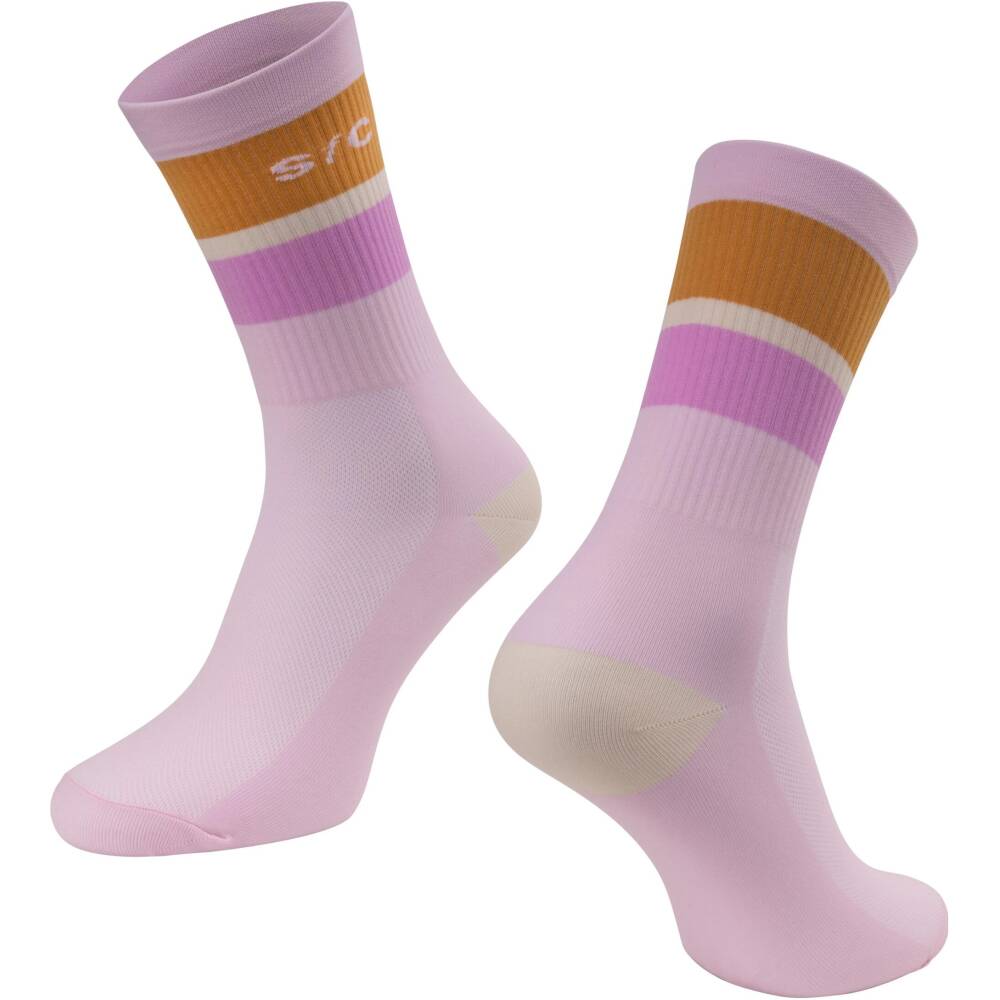 higher cycling socks FORCE suitable for other sports<br>size S-M corresponds to EUR 36 - 41 / UK 4 - 7<br>size L-XL corresponds to EUR 42 - 46 / UK 8 - 11<br>highly breathable material<br>unstretched height is 19 cm<br>heel height 21 cm<br>material: Nylon 85%