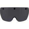spare magnetic black lens for helmet FORCE SCATTER<br>weight: 31 g<br>packed in polybag<br>