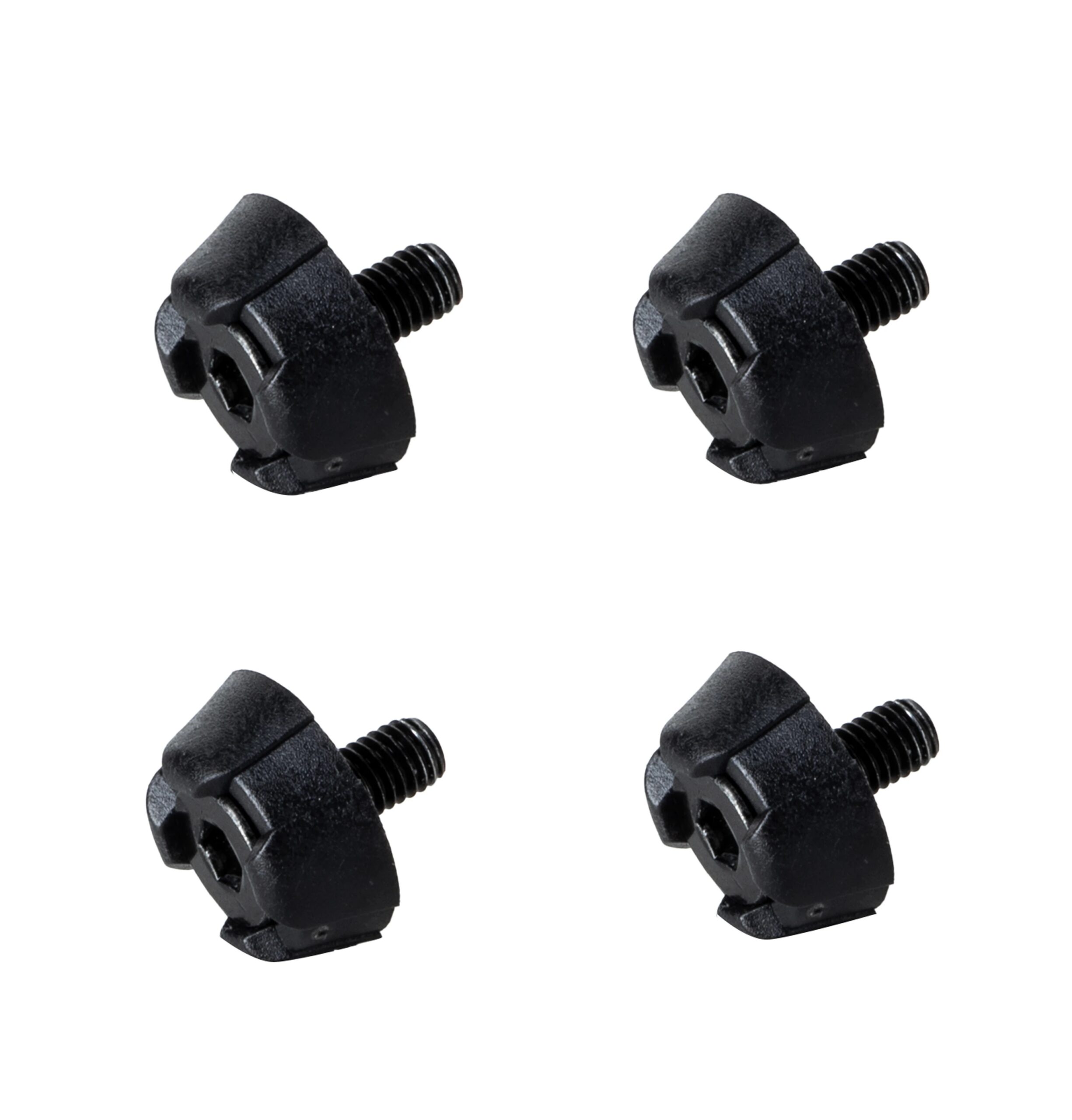 Spikes for MTB cleats are used to improve traction in muddy conditions. They can be easily and quickly replaced using a hex key.For models FORCE PHANTOM and VIRTUOSOSet includes: 4 black spikes with screwsHex key not includedMaterial: steel/plasticUniversal for FORCE and SHIMANO cleatsPackaged in a bag