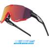 stronger and more flexible grilamid frame (TR90)<br>polycarbonate lens