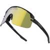stronger and more flexible grilamid frame (TR90)<br>polycarbonate lens