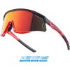 stronger and more flexible grilamid frame (TR90)<br>polycarbonate lens