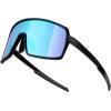 Stylish and durable leisure sunglasses with a reinforced and flexible Grilamid (TR90) frame ensure long-lasting performance even under intensive use. The polycarbonate blue lenses with UV 400 protection provide reliable shielding from the sun. They are ideal for everyday wear