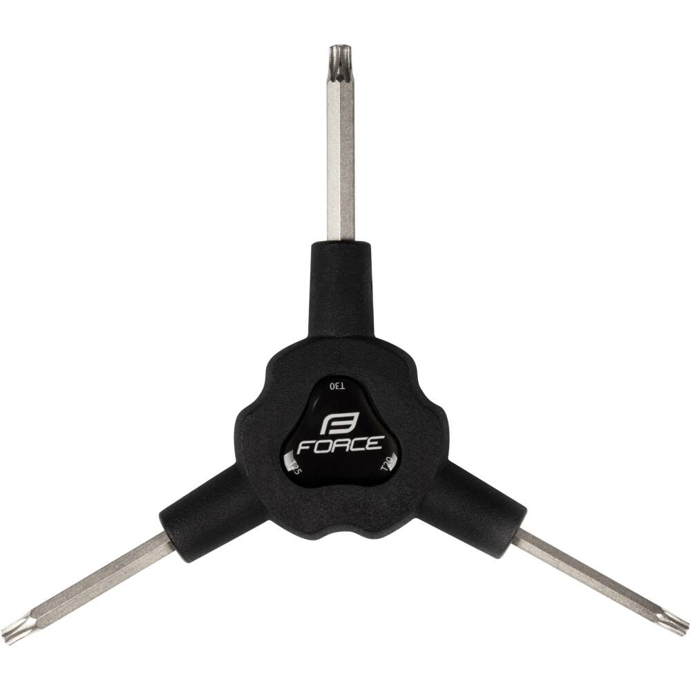 "Y" type torx wrench T20 - T25 - T30<br>end tip range: 145 mm