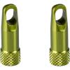 set of 2 pcs of alloy cap<br>with tool for PRESTA valve core<br>suitable for PRESTA valves<br>weight of one cap: 1