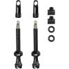 set includes 2 pcs. of presta valve (alloy)<br>with seal and alloy rim nut<br>cap is designed as a PRESTA valve core tool<br>2 pcs. of spare seal O-ring<br>2 pcs. of spare (squared) rubber bases<br>valve (w/o core) is 60 mm long<br>weight of the valve is 6 g<br>packaging and sale of 1 set<br>packed in FORCE blister