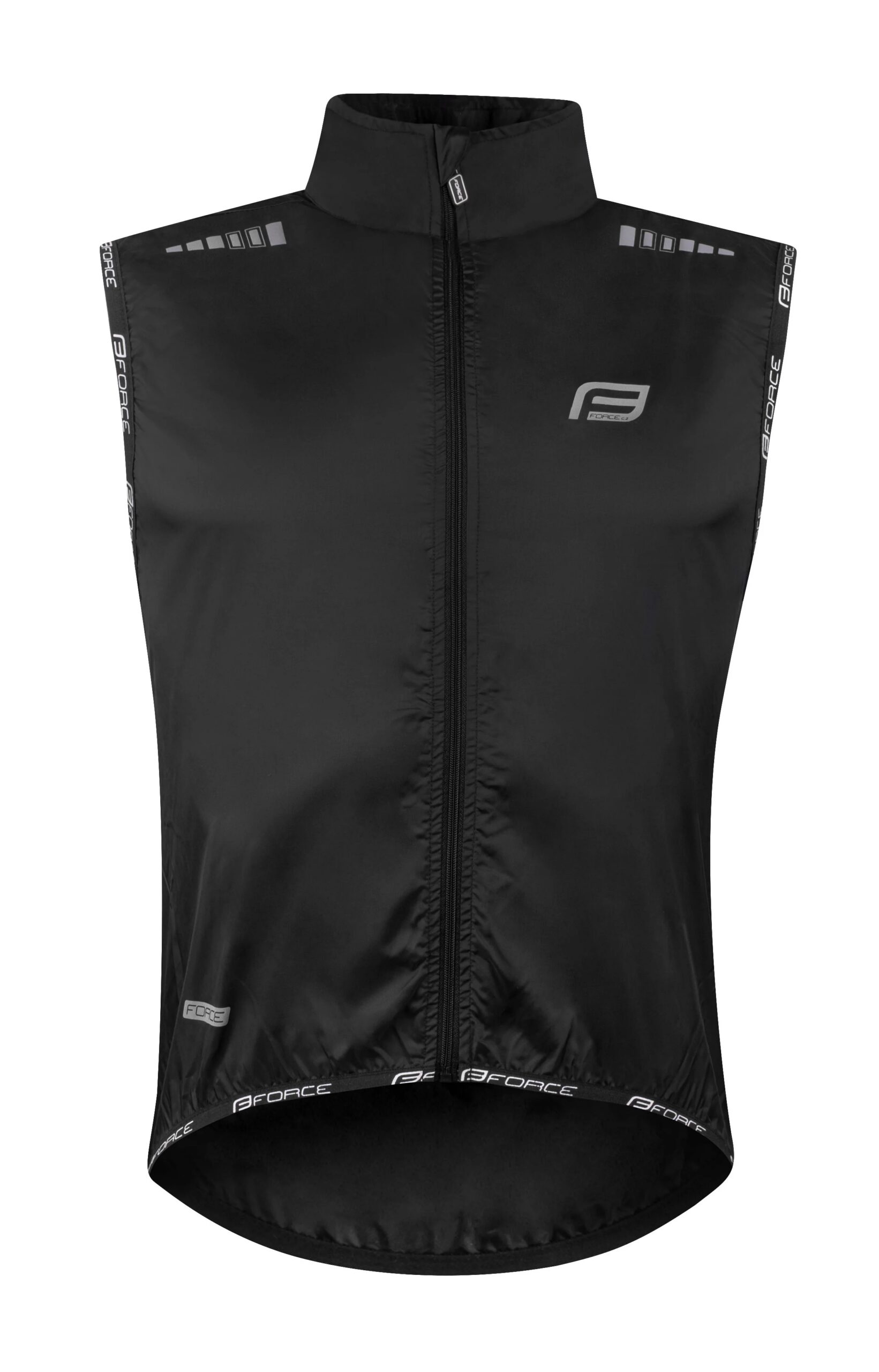 full length zip fastening