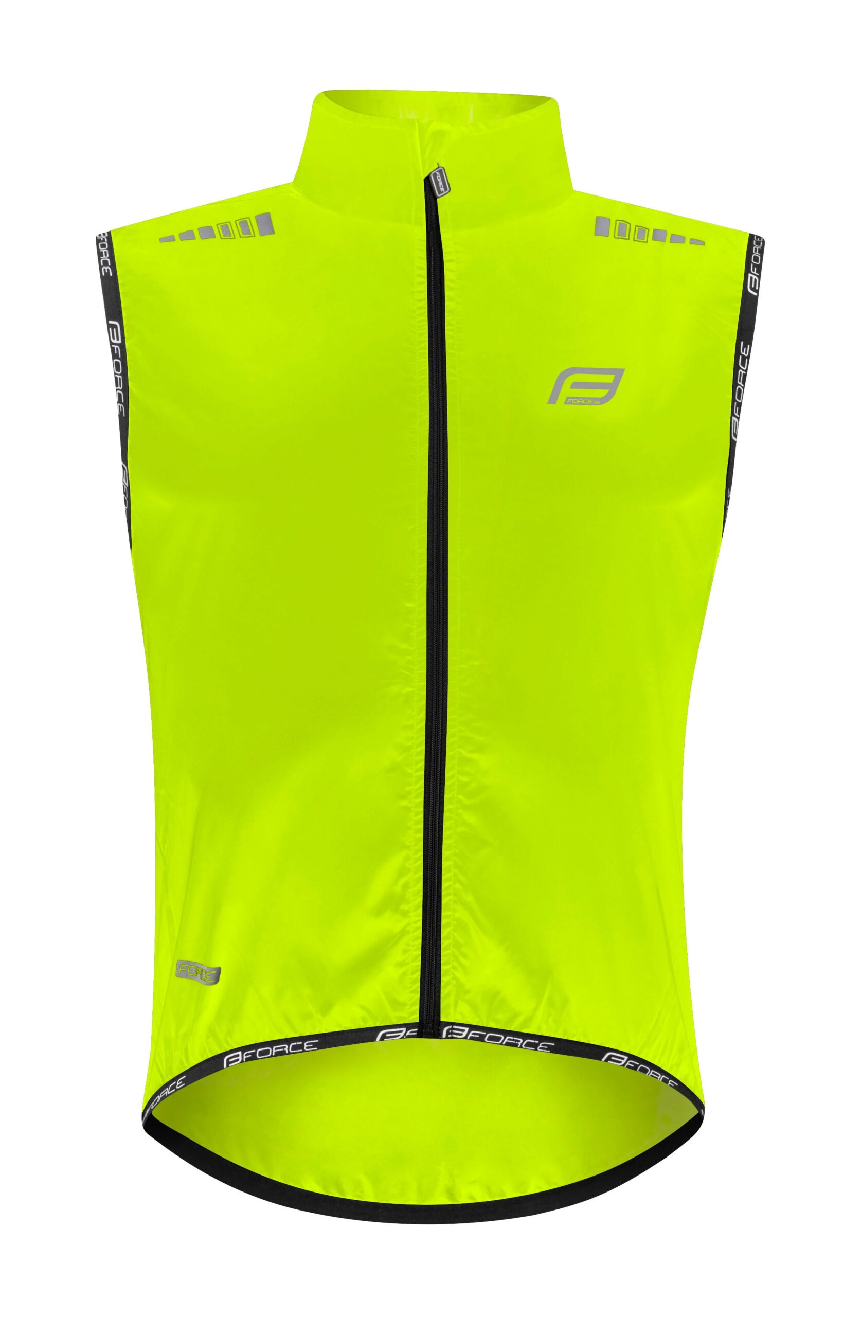 full length zip fastening