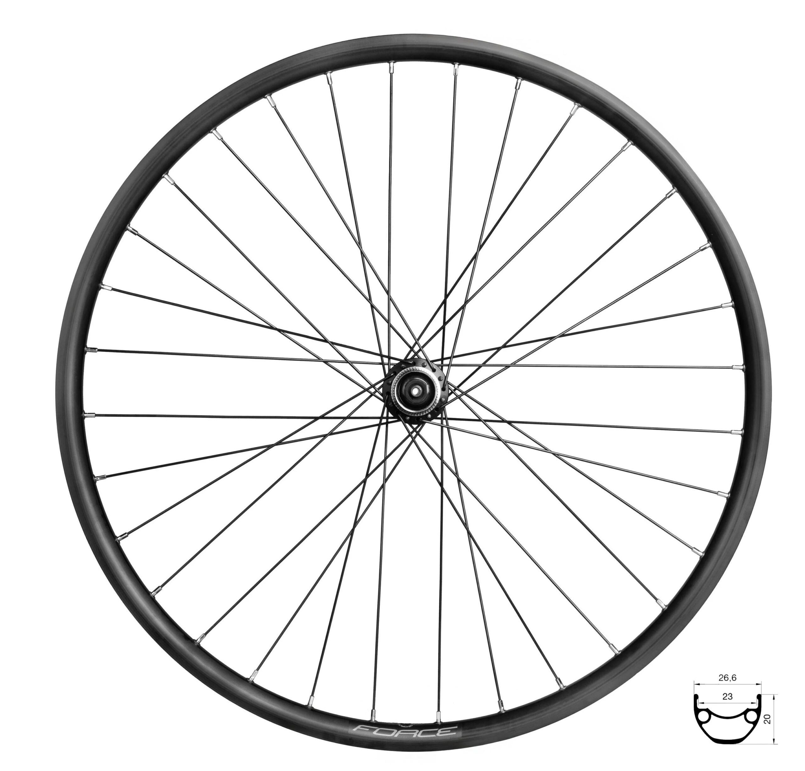 hub SH TX505 designed for CENTER LOCK brake rotorball bearings