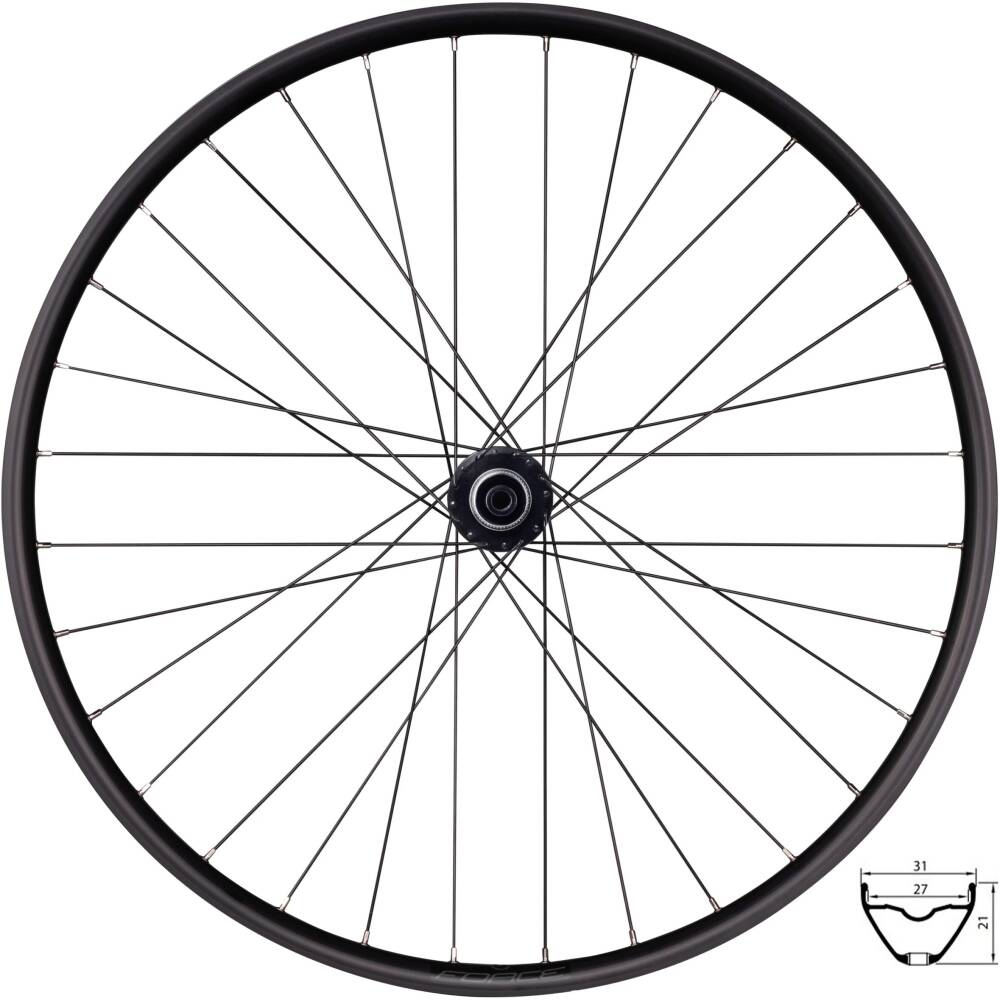 hub SHIMANO-MT410 designed for CENTER LOCK brake rotor<br>sealed bearings
