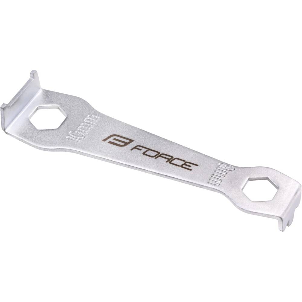 designed for chainring bolts/ crank dusters <br>including ring wrench 9/10mm<br>material: galvanized  Cr-Mo steel<br>length: 90 mm<br>weight: 17 g<br>packed in polybag <br>designed for HOBBY use