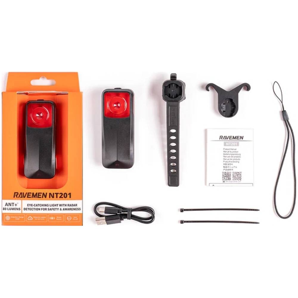 Alternative view of Radariga tagatuli RAVEMEN NT201 80lm USB